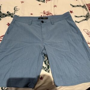 Travis Mathew Light Blue Men's Shorts